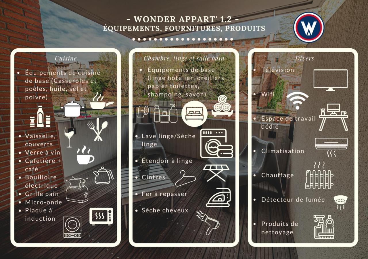 Wonder Appart' 1.2 - Coeur De Ville - Toulouse Exteriér fotografie